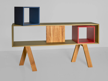 GO - Double-sided linoleum sideboard by Vitamin Design - view 3
